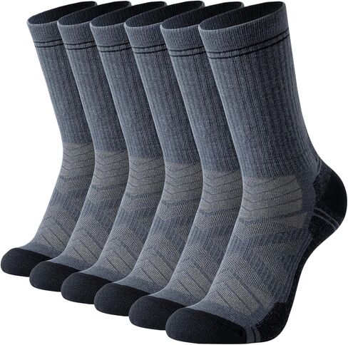 BONANGEL Thin Merino Wool Socks for Men, 3 Pairs Lightweight Mens Boot Dress Wool Crew Socks in Saudi Arabia