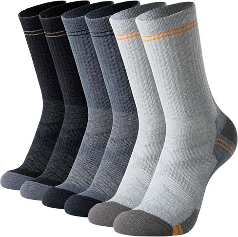 BONANGEL Thin Merino Wool Socks for Men, 3 Pairs Lightweight Mens Boot Dress Wool Crew Socks in Saudi Arabia
