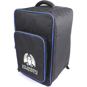 Grinning Gargoyle - Premium Portable Board Game Storage Travel Bag - Quality Gaming Carry Case for 7 Standard Board Games - Padded Backpack Carrier to Organise and Protect Games on the Move (Blue) in Saudi Arabia