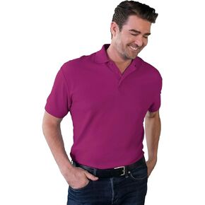 Blue Generation 7500 Men's Soft Touch Short Sleeve Pique Polo in Saudi Arabia