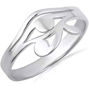 Eye Of Horus Fine Ring Real Solid .925 Steling Silver in Saudi Arabia