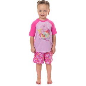 INTIMO Peppa Pig Pajamas Toddler Girls' Snuggle Time Short PJ Sleep Set in Saudi Arabia