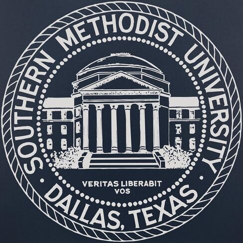 إطار دبلوم جامعة Southern Methodist مقاس 11 بوصة عرض × 8.5 بوصة ارتفاع - يناسب درجة البكالوريوس - إطار دبلوم منقوش باللون الفضي - قالب الكرز مع طلاء بحري وأحمر - مرخص رسميًا in Kuwait