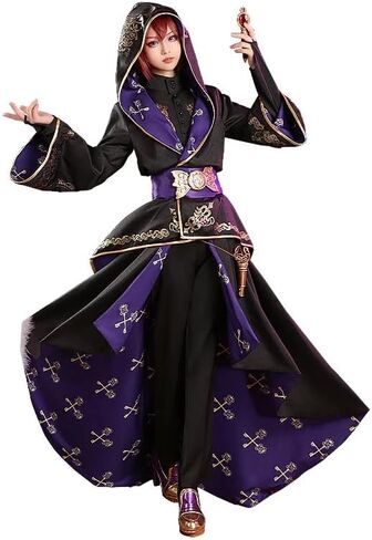KIRA KIRA Movie Anime Cosplay Costume Ceremonial Robes Doki-R Christmas Halloween Costume Coat Outfit in Kuwait