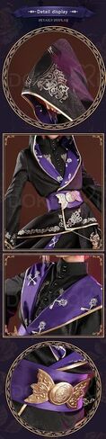 KIRA KIRA Movie Anime Cosplay Costume Ceremonial Robes Doki-R Christmas Halloween Costume Coat Outfit in Kuwait