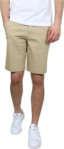 Men's 5-Pocket Flat-Front Stretch Chino Shorts (Size 30-42) in Saudi Arabia