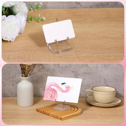 12 Pcs Adjustable Metal Arm Display Stand Crystal Holder Easel Display with Acrylic Base Easel Rock Mineral Stand for Geodes Mineral Agate Collection (Silver, 2 x 2 x 3.2 Inch) in Kuwait