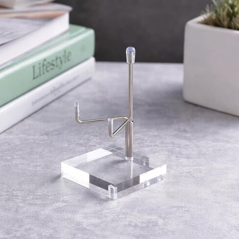 Small Picture Easel Stands for Display, Small Plate Stand Easel with Arcylic Base - Adjustable Clear Display Stand for Displaying Art Fossil Coral Picture, Photo Frame in Saudi Arabia