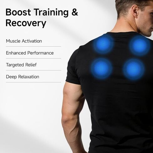 Daily Comfort T-Shirt – Shoulder & Neck Support for Better Posture | Designed for Desk Workers Black in Saudi Arabia