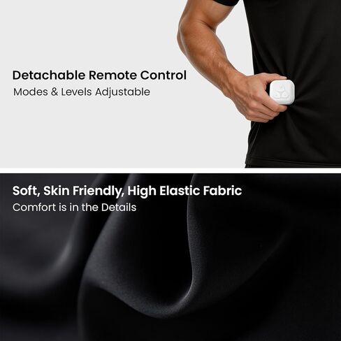 Daily Comfort T-Shirt – Shoulder & Neck Support for Better Posture | Designed for Desk Workers Black in Saudi Arabia