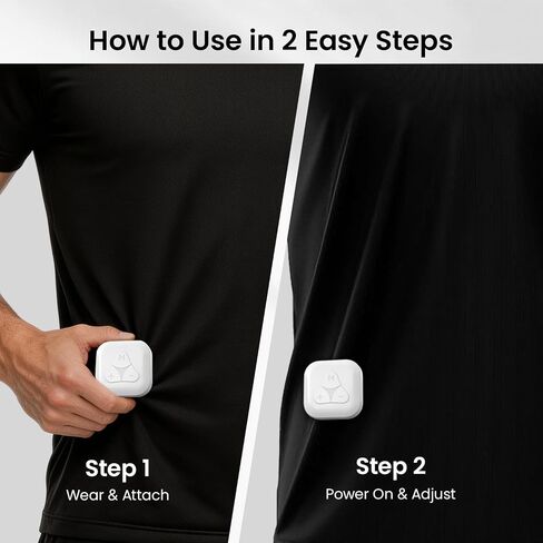 Daily Comfort T-Shirt – Shoulder & Neck Support for Better Posture | Designed for Desk Workers Black in Saudi Arabia