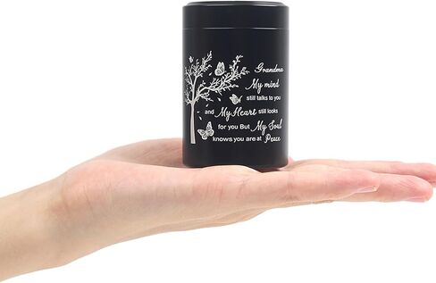 3 Inch Small Urn for Human Ashes Aluminum Mini Cremation Small Keepsake Box for Sharing Ashes Mini Urn-Dad in Saudi Arabia