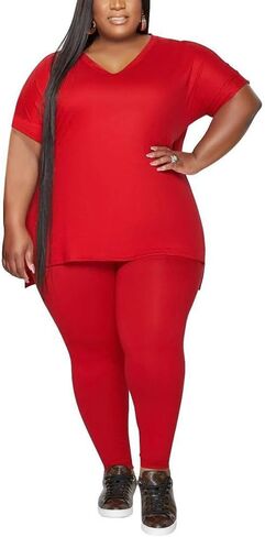 PINSV Women's Plus Size 2 Piece Outfits Sweatsuits Tracksuit Loungewear Sets in Saudi Arabia
