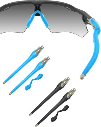 أرجل أذرع معبد بديلة باللون الرمادي الشفاف لنظارات Oakley Radar EV Path Pitch Advancer الشمسية in Kuwait