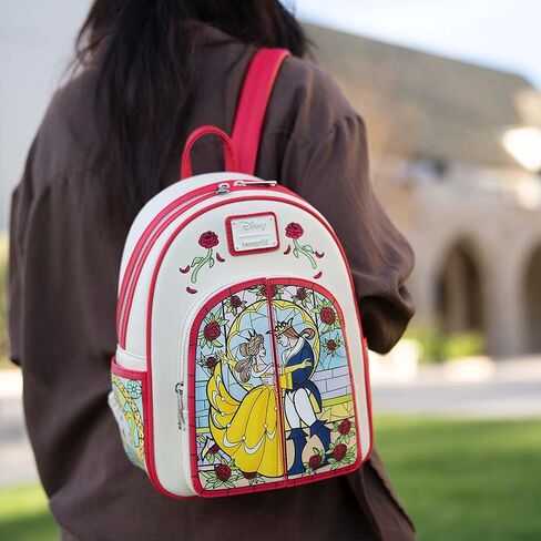 Loungefly Disney Beauty and the Beast Belle Once Upon a Dream Series Womens Backpack in Kuwait