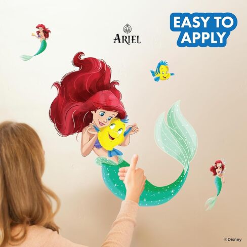 Disney Princess Rapunzel Wall Decal - Large 26" Vinyl Stickers for Kids Bedroom Playroom Bathroom - Peel and Stick Room Decor in Saudi Arabia
