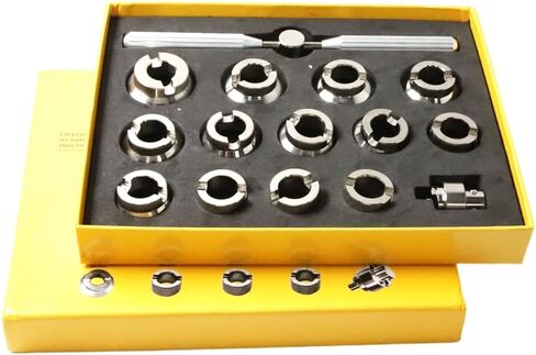 5537 Watch Back Remover Tool Kit, Watch Repair Tool with 13 Precision Dies for Professional Watchmaking and Maintenance - Fits 5700 Bench Opener in Saudi Arabia