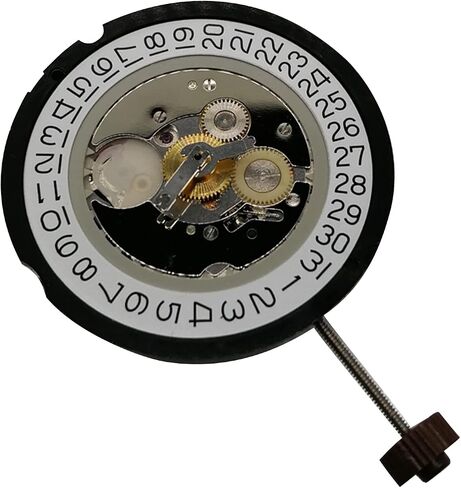 MOUDOAUER Watch Movement for Ronda 515H 24 Hours 4 Hands 4.8mm Height Adjusting Stem Replacement Spare Part Suitable for Watch Accessories US in Kuwait