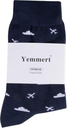 Cloud Airplane Socks, Fun Airplane Socks - Fun Airplane Travel Gifts for Men Women in Saudi Arabia