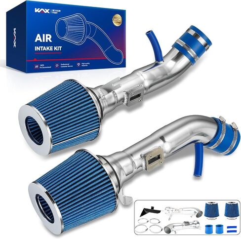 KAX 3 inch Cold Air Intake System Kit Replacement for Honda Accord 2004-2007 2.4L L4, High Performance, BLUE in Kuwait
