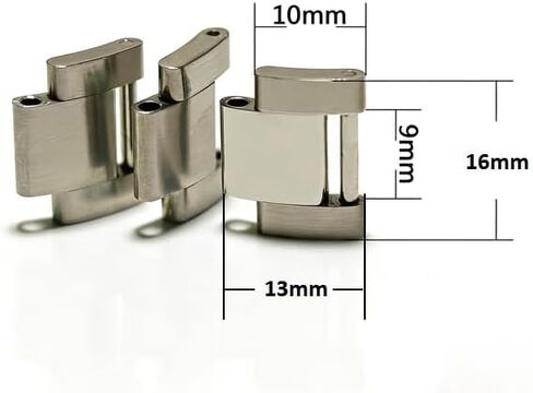 SOLID LINK for OYSTER watch band ROLEX SUBMARINER 93150 ROLEX GMT II 16700 16710 16713 16760 watch matte brushed 16MM in Saudi Arabia