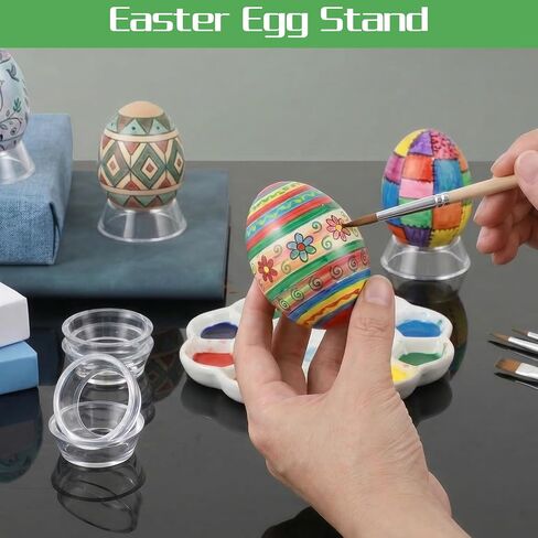 12 Pcs Baseball Holder Stand,Acrylic Baseball Display Stand,Softball, Easter Eggs & Other Items, Round Sphere Baseballs Stands for Sports Collection or Easter Party Decor in Kuwait