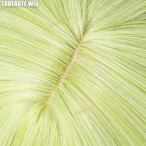 LABEAUTÉ Coco Cosplay Wig 30cm Green Short Bob Wig for Witch Hat Atelier Costume Heat Resistant Synthetic Hair for Halloween/Party in Saudi Arabia