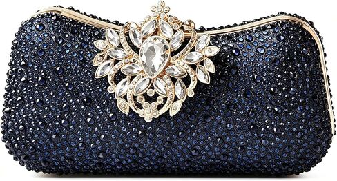 2026 Sparkly Rhinestones Clutch Purse for Women Crystal Evening Bag Glam Rhinestone Clasp Handbag for Party Wedding in Kuwait