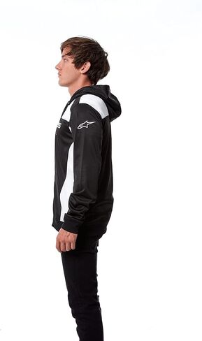 سترة Alpinestars للرجال Session II، مقاس 2X-Large، أسود/أبيض in Kuwait