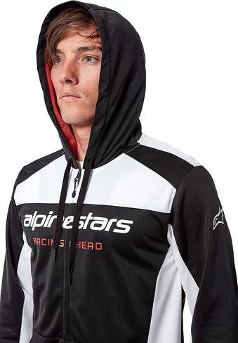 سترة Alpinestars للرجال Session II، مقاس 2X-Large، أسود/أبيض in Kuwait