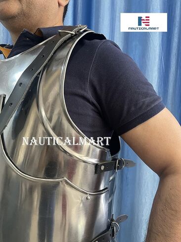 NauticalMart Gothic Half Suit of Armour-Medieval Breastplate Knight Armor in Kuwait
