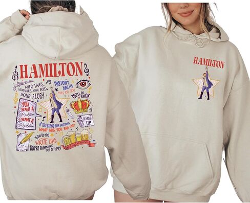 Hamilton Sweatshirt, Hamilton Broadway Inspired Hoodie, Hamilton Musical Theater Sweatshirt, Hamilton Fan Quote Hoodie, Broadway Musical Lover Crewneck in Saudi Arabia