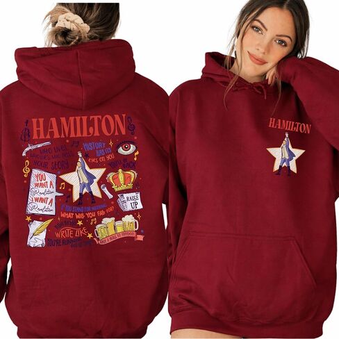 Hamilton Sweatshirt, Hamilton Broadway Inspired Hoodie, Hamilton Musical Theater Sweatshirt, Hamilton Fan Quote Hoodie, Broadway Musical Lover Crewneck in Saudi Arabia