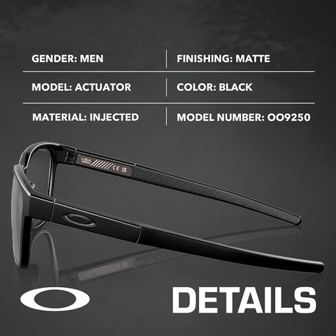 Oakley ACTUATOR OO9250 Rectangle Shape Sunglasses With Official Eyewear Kit in Kuwait