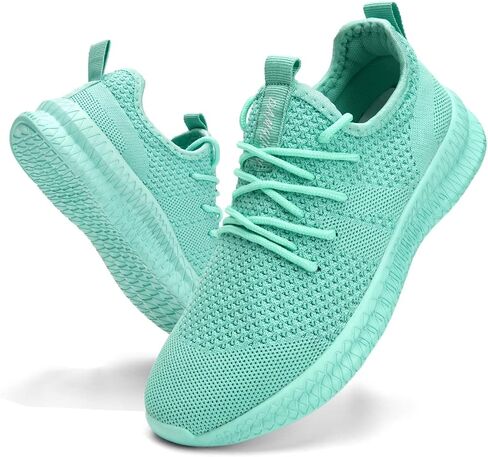 Running Shoes for Women Slip On Tennis Walking Sneakers Sport Fashion Casual Workout Gym Athletic Hiking Nurse Non Slip Lightweight Breathable Trainers in Saudi Arabia