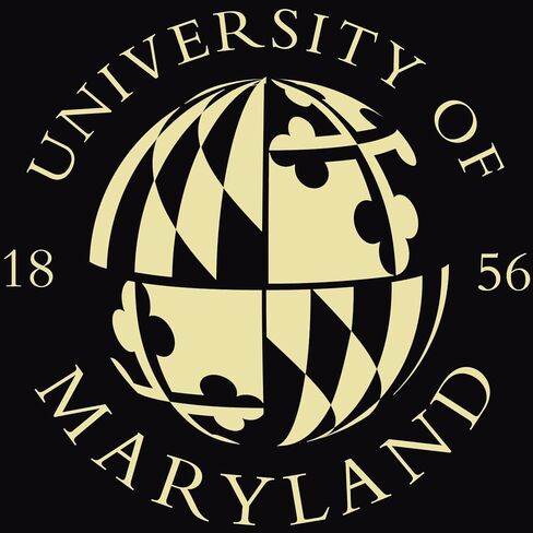 University of Maryland, College Park 17" w x 13" h Diploma Frame - Fits a bachelor's, master's and phd - Gold Embossed Diploma Frame - Cherry Moulding with Black and Red Matting in Kuwait