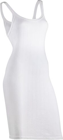 Indera Women's Womens Sleeveless Vest 100-percentage Cotton 1x1 Rib Apparel Full Slips in Kuwait