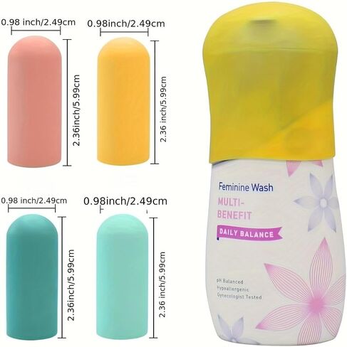 Travel Silicone Bottle Covers 4 or 8 Pack Leak Proof Elastic Sleeves Durable for Toiletries, Shampoo Bottles, Cruise Luggage, 4PCS in Kuwait