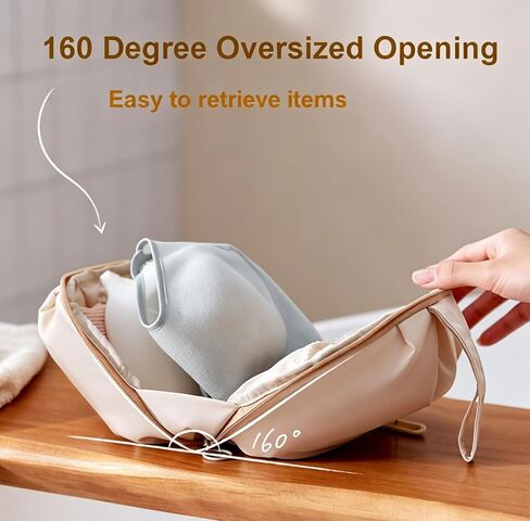 Women’s Travel Underwear Packing Cube Organizer Portable Storage Bag for Bras, Panties, Socks & Accessories Lightweight Luggage Organizer Travel Essentials (Pink) in Saudi Arabia