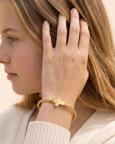Cross Bracelet Confirmation Catholic Gifts for Teen Girls Women in Kuwait