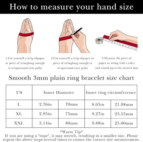 Linkidea Plus Size Bangle Bracelets Set for Women, Set of 6 Stainless Steel Extra Large Round Golden Bangles Fashion Accessories, 9.8 Inches (XXL) in Kuwait