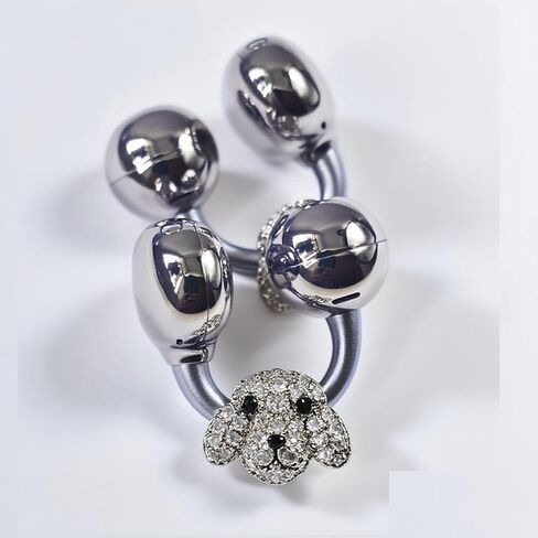 Bow Rhinestone for Clip on Earbuds Open Ear Accessories, Elegant Zirconia Decorative Earphone Accessories, Removable Exquisite DIY Decoration in Saudi Arabia