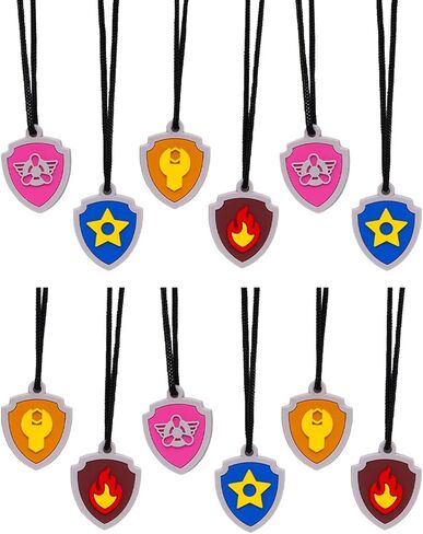 قلادات مطاطية ساحرة من Fun Express مقاس 24 بوصة PAW Patrol Pup - 12 قطعة. in Kuwait