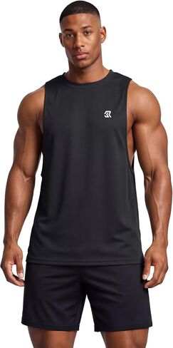 Mens Workout Tank Top Gym Bodybuilding Sleeveless Shirts Muscle T Shirts Casual Summer Tops in Kuwait