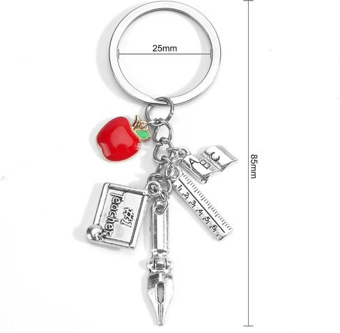 Stationery Keychain,Keychain Cute,Gifts for Students From Teachers,Teacher Gifts for Women,Personalised Keyring,Keyrings for Women,Student Gifts, Friend Gifts in Kuwait