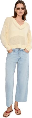 Madewell Low Slung Baggy Crop in Foster Wash in Kuwait