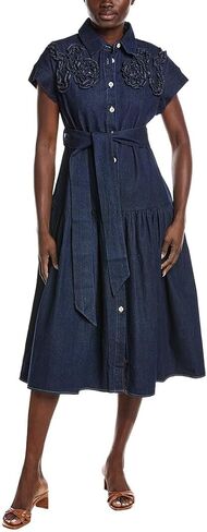 Chest Ruffle Work Dress with Short Sleeves by Gracia Fashion in Saudi Arabia