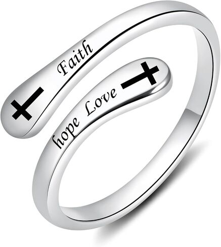 Adjustable I am the Storm Ring 925 Sterling Silver Thumb Rings for Women Inspirational Jewelry Encouragement Gifts in Saudi Arabia