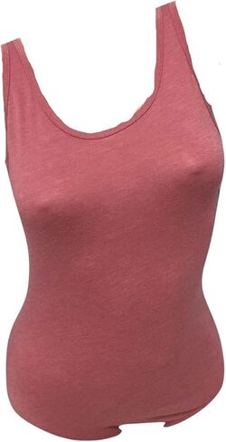 Victoria's Secret Pink Strappy Side Tank Bodysuit Color Soft Begonia Size Medium New in Saudi Arabia