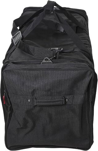بيلتمور حقيبة سفر ناعمة من القماش الخشن مقاس 42 بوصة باللون الأسود للتخييم أو السفر 1800 دينيير شديد التحمل in Kuwait